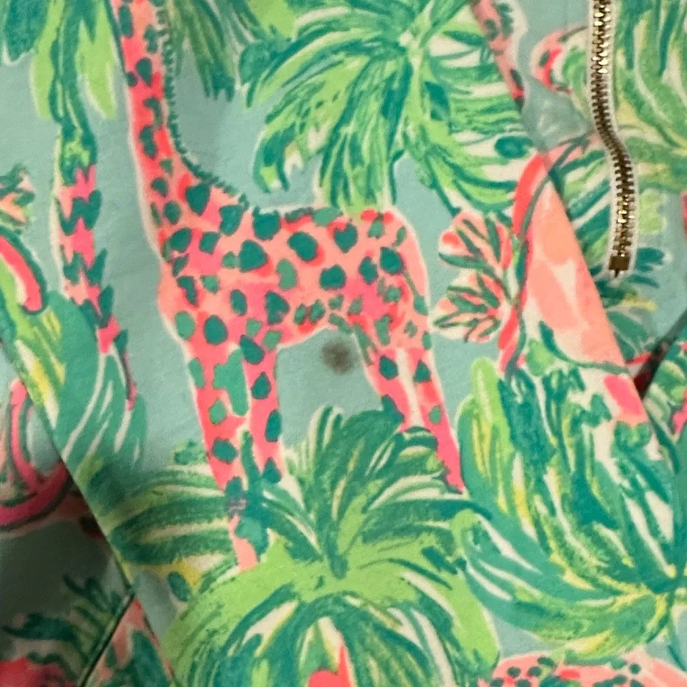 Lilly Pulitzer Vibrant Patterned skipper  jacket set of 3 Size M - Picture 3 of 6
